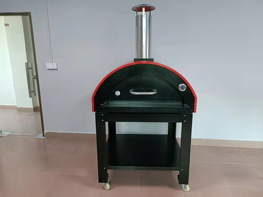 10minutesステンレス鋼木製によって発射されるピザ オーブン屋外のステンレス製 ピザ オーブン