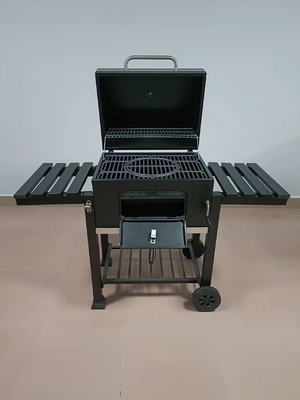 40kg重量の木炭BBQのグリル車輪が付いている23.7インチの携帯用キャンプのグリル