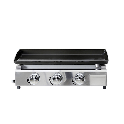 CSAのレストランのTeppanyaki BBQのグリルのBlackstoneのグリドルの卓上のガスのグリル