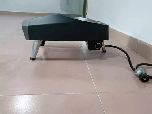 400mmガソリン式 ピザ オーブン屋外の携帯用赤いCSA小型ピザ オーブンのガス