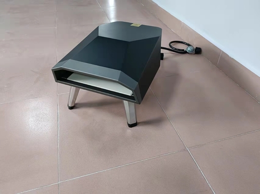 400mmガソリン式 ピザ オーブン屋外の携帯用赤いCSA小型ピザ オーブンのガス