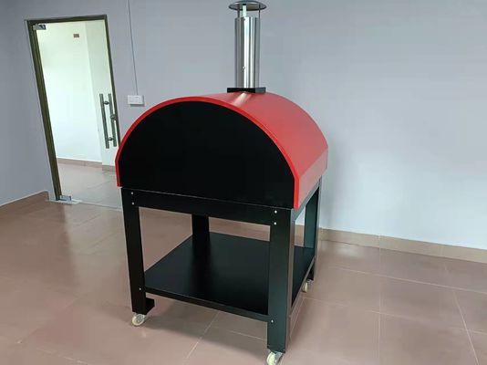セリウムのステンレス鋼木製ピザ オーブン30mmの厚いステンレス鋼の木製のオーブン
