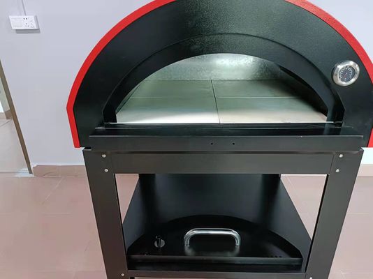 セリウムのステンレス鋼木製ピザ オーブン30mmの厚いステンレス鋼の木製のオーブン