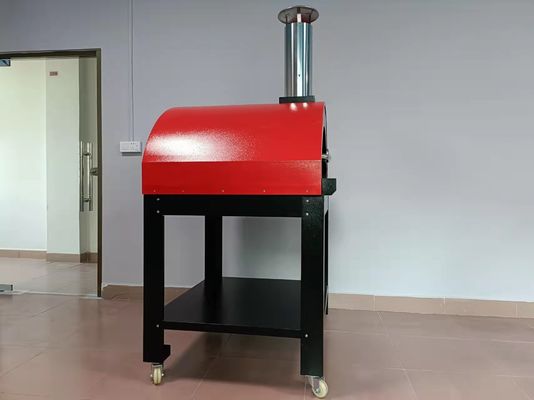 CSAの携帯用ステンレス鋼木製によって発射されるピザ オーブン容易に移動