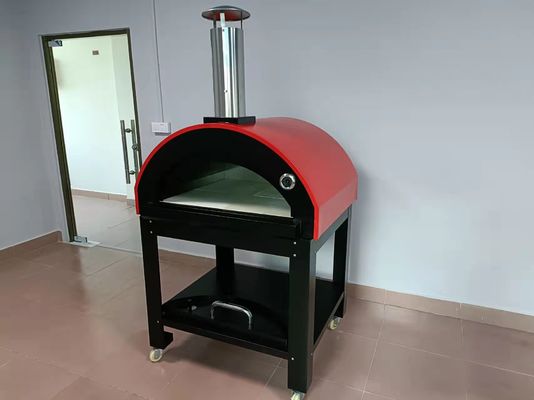 ステンレス鋼 オーブンの焼跡木の外の木製によって発射されるピザ オーブンCSA