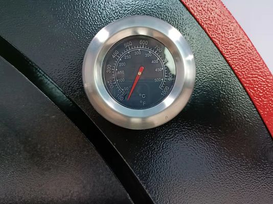 10sシャベルの携帯用木燃焼ピザ オーブンのトロリー容易な操縦性